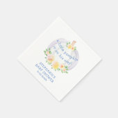 Baby shower van Pumpkin Boy Servet (Hoek)