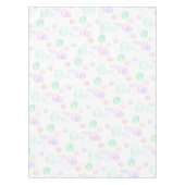 Baby shower van regenboogzeep Bubbles Tafelkleed (Voorkant)