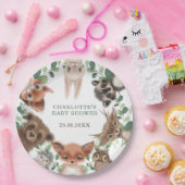 Baby shower van rendy bosarealen papieren bordje (Feest)