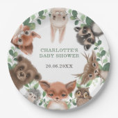 Baby shower van rendy bosarealen papieren bordje (Voorkant)