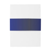 Baby shower van Royal Blue en Gold Prince Uitnodigingen Wikkel (Achterkant Voorbeeld)