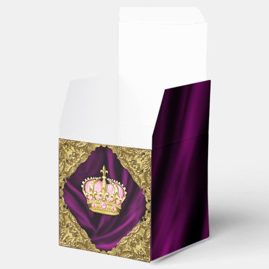 Baby shower van Royal Princess Bedankdoosjes (Geopend)