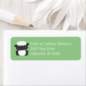 Baby shower van schapen Groen Etiket (Insitu)