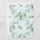 Baby shower van schapen kaart (Achterkant)