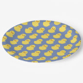 baby shower van schattig rubber papieren bordje (Gekanteld)