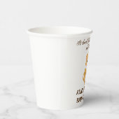 Baby shower van Schattigee hamster Papieren Bekers (Rechts)