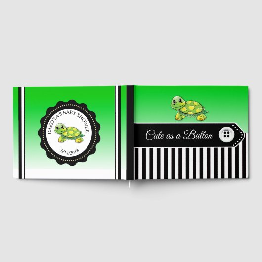 Baby shower van schildpad en Button - Keepomwille  Gastenboek (Volledig)