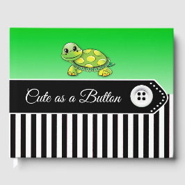 Baby shower van schildpad en Button - Keepomwille  Gastenboek