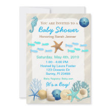 Baby shower van Seaside Oceanic Boy