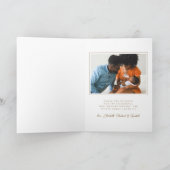 Baby shower van snoopy en ballonnen bedankkaart (Binnen)