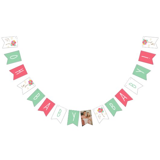 Baby shower van snoopy en ballonnen vlaggetjes (Alle)