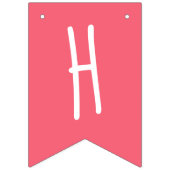 Baby shower van snoopy en ballonnen vlaggetjes (Derde vlag)