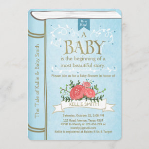  Baby shower van Storybook Kaart