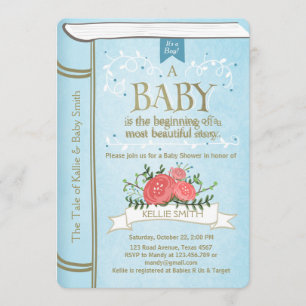  Baby shower van Storybook Kaart