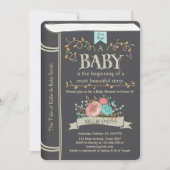  Baby shower van Storybook Kaart (Voorkant)