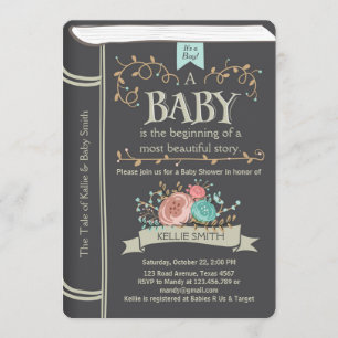 Baby shower van Storybook Kaart