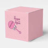 Baby shower van suikerbieten en specerijen bedankdoosjes (Voorkant Zijde)