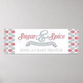 BABY SHOWER van suikerbieten en specerijen Poster (Voorkant)