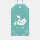  Baby shower van Swan Cadeaulabel (Voorkant)