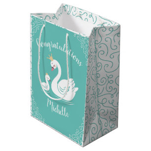 Baby shower van Swan Medium Cadeauzakje