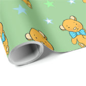 Baby shower van Sweet Teddy Bear Teddy Bear Cadeaupapier (Rol Hoek)