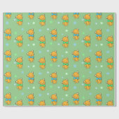 Baby shower van Sweet Teddy Bear Teddy Bear Cadeaupapier (Vlak)