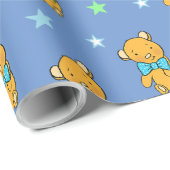 Baby shower van Sweet Teddy Bear Teddy Bear Cadeaupapier (Rol Hoek)