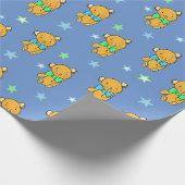 Baby shower van Sweet Teddy Bear Teddy Bear Cadeaupapier (Hoek)