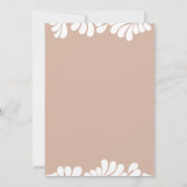 Baby shower van Talavera Boho Cielito Lindo Kaart (Achterkant)