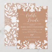 Baby shower van Talavera Boho Cielito Lindo Kaart (Voorkant / Achterkant)