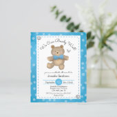Baby shower van Teddy Bear (Staand voorkant)
