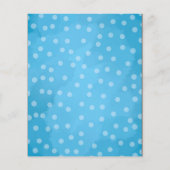 Baby shower van Teddy Bear (Achterkant)