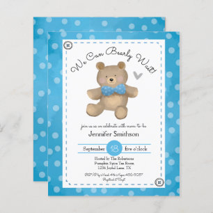 Baby shower van Teddy Bear
