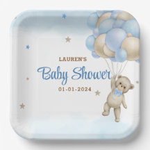 Baby shower van Teddy Bear Blue-ballonnen