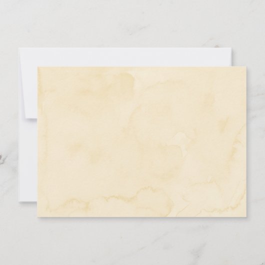 Baby shower van Teddy Bear Hot Air Bedankkaart (Achterkant)