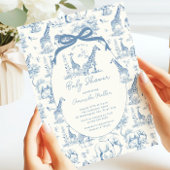 Baby shower van Toile De Jouy Kaart