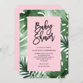 Baby shower van Tropics Kaart (Voorkant / Achterkant)