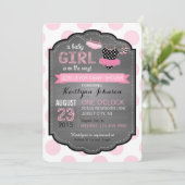 Baby shower van Tutu en Dot Kaart (Staand voorkant)