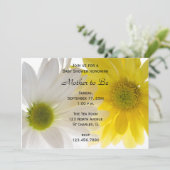 Baby shower van twee dagen kaart (Staand voorkant)