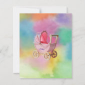 Baby shower van Tye-Dye Princess (Achterkant)