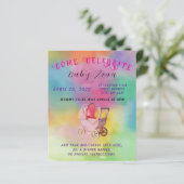 Baby shower van Tye-Dye Princess (Staand voorkant)