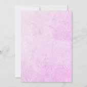 Baby shower van vlinder kaart (Achterkant)