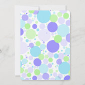 Baby shower van walvis kaart (Achterkant)