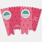 Baby shower van watermeloenen bedankdoosjes (Ongevouwen)