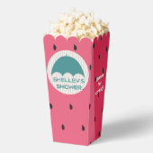 Baby shower van watermeloenen bedankdoosjes (Popped)