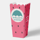 Baby shower van watermeloenen bedankdoosjes (Voorkant)