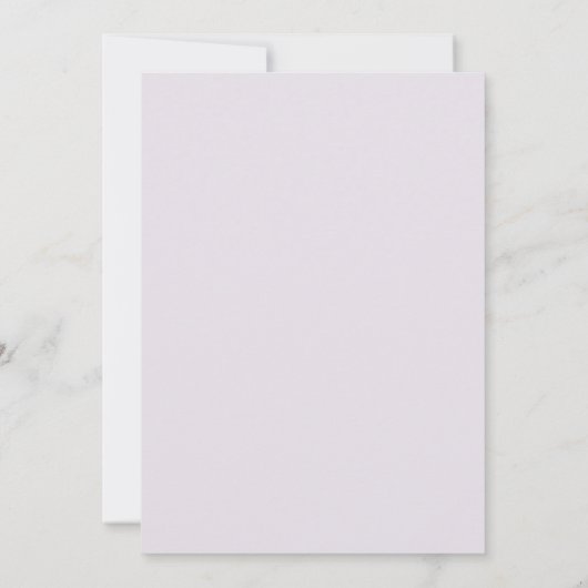 Baby shower van wilde bloemen kaart (Achterkant)