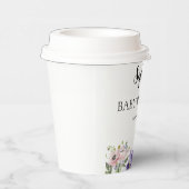 Baby shower van wilde bloemen papieren bekers (Rechts)