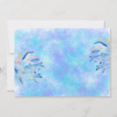 Baby shower van wilde dieren en Zee per post Kaart (Achterkant)