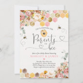 Baby shower van wilde dieren kaart (Voorkant)